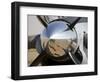 Close-Up View of the Propeller of an Iraqi Air Force T-6 Texan Trainer Aircraft-null-Framed Photographic Print