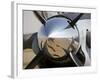 Close-Up View of the Propeller of an Iraqi Air Force T-6 Texan Trainer Aircraft-null-Framed Photographic Print