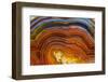 Close Ups of Fortification on Crazy Lace Agate-Darrell Gulin-Framed Photographic Print