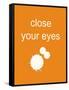 Close Your Eyes-Jan Weiss-Framed Stretched Canvas