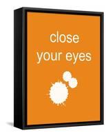 Close Your Eyes-Jan Weiss-Framed Stretched Canvas