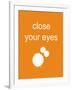 Close Your Eyes-Jan Weiss-Framed Art Print