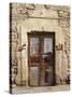 Closed Door of a Building, Syria-null-Stretched Canvas