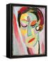 Closed Eyes-Alexej Von Jawlensky-Framed Stretched Canvas