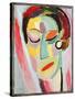 Closed Eyes-Alexej Von Jawlensky-Stretched Canvas