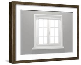 Closed Window-frenta-Framed Art Print