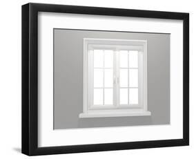 Closed Window-frenta-Framed Art Print