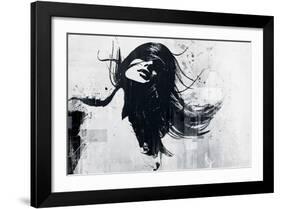 Closer-Alex Cherry-Framed Art Print