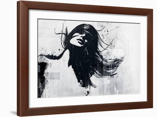 Closer-Alex Cherry-Framed Art Print