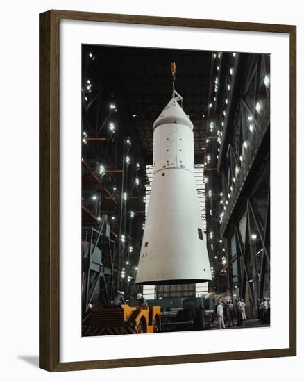 Closeup of a Command Module-null-Framed Photographic Print