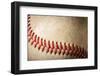 Closeup of a dirty baseball-Stoycho Stoychev-Framed Photographic Print