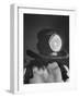 Closeup of a Diver Wearing a Mask and Breathing Apparatus-Andreas Feininger-Framed Photographic Print