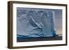 Closeup of a Gigantic Tabular Iceberg in the Weddell Sea around Sunset. Image Taken Enroute from Th-Durk Talsma-Framed Photographic Print