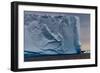 Closeup of a Gigantic Tabular Iceberg in the Weddell Sea around Sunset. Image Taken Enroute from Th-Durk Talsma-Framed Photographic Print