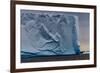 Closeup of a Gigantic Tabular Iceberg in the Weddell Sea around Sunset. Image Taken Enroute from Th-Durk Talsma-Framed Photographic Print