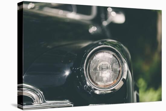 Closeup of a Soviet Classic Vintage Car .-Kuzma-Stretched Canvas