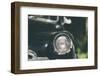 Closeup of a Soviet Classic Vintage Car .-Kuzma-Framed Photographic Print