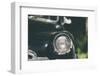 Closeup of a Soviet Classic Vintage Car .-Kuzma-Framed Photographic Print