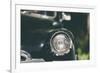 Closeup of a Soviet Classic Vintage Car .-Kuzma-Framed Photographic Print