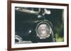 Closeup of a Soviet Classic Vintage Car .-Kuzma-Framed Photographic Print