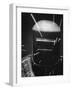 Closeup of a Welder Wearing a Mask-Andreas Feininger-Framed Photographic Print