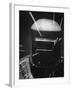 Closeup of a Welder Wearing a Mask-Andreas Feininger-Framed Photographic Print