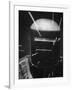 Closeup of a Welder Wearing a Mask-Andreas Feininger-Framed Photographic Print