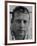 Closeup of Baseball Player Mickey Mantle-John Dominis-Framed Premium Photographic Print