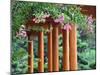 Closeup of Chinese Garden Pavilion-sevenke-Mounted Photographic Print