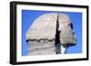 Closeup of Head Ofthe Sphinx, Period of Khafre (Chephren), 4th Dynasty, 26th Century Bc-CM Dixon-Framed Photographic Print