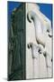 Closeup of stylised lotus plants on a column, Temple of Amun, Karnak, Egypt. Artist: Unknown-Unknown-Mounted Giclee Print