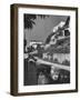 Closeup of the Front of an Unidentified Car Parked Along the Street-Andreas Feininger-Framed Photographic Print