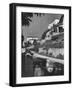 Closeup of the Front of an Unidentified Car Parked Along the Street-Andreas Feininger-Framed Photographic Print