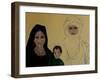 Closeup of Tuareg Family-Susan Adams-Framed Giclee Print