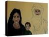 Closeup of Tuareg Family-Susan Adams-Stretched Canvas