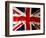 Closeup Of Union Jack Flag-STILLFX-Framed Art Print