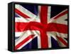 Closeup Of Union Jack Flag-STILLFX-Framed Stretched Canvas