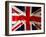 Closeup Of Union Jack Flag-STILLFX-Framed Art Print