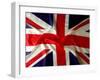 Closeup Of Union Jack Flag-STILLFX-Framed Art Print