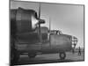 Closeup View of the B24 Us Army Bomber-Peter Stackpole-Mounted Photographic Print