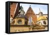 Closeup Wawel Cathedral in Kracow, Poland-De Visu-Framed Stretched Canvas