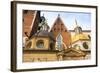 Closeup Wawel Cathedral in Kracow, Poland-De Visu-Framed Photographic Print