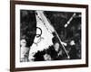 Closing Ceremony of Olympic Games in Los Angeles in 1984: Bo Hyun Yum and Juan Antonio Samaranch-null-Framed Photo