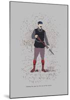 Closing The Gun By The Toe Of The Stock-Fergus Dowling-Mounted Premium Giclee Print