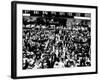 Closing Time on the Trading Floor of the New York Stock Exchange on March 11, 1976-null-Framed Photo