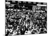 Closing Time on the Trading Floor of the New York Stock Exchange on March 11, 1976-null-Mounted Photo