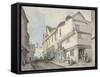 Cloth Fair, Smithfield, City of London, 1850-Thomas Colman Dibdin-Framed Stretched Canvas
