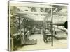 Cloth Finishing Room, Long Meadow Mill, 1923-English Photographer-Stretched Canvas