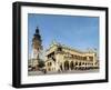 Cloth Hall and Town Hall Tower, Market Square, Cracow (Krakow), Lesser Poland Voivodeship, Poland-Karol Kozlowski-Framed Photographic Print