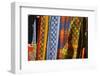 Cloth stall, African curio market, Greenmarket Square (1696), Cape Town, South Africa.-David Wall-Framed Photographic Print